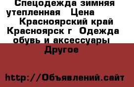 Спецодежда зимняя утепленная › Цена ­ 2 000 - Красноярский край, Красноярск г. Одежда, обувь и аксессуары » Другое   
